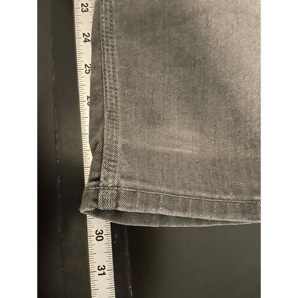 DU/ER Mens Jeans Size 33x30 Gray Skinny Leg Mid Rise Stretch Performance Grunge - Picture 6 of 7